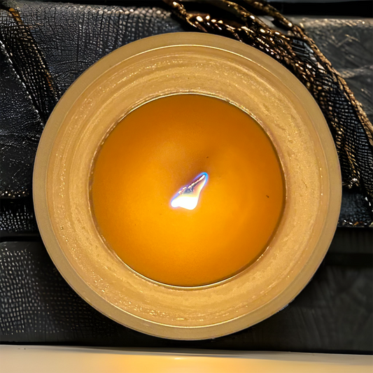 "The Beauty of Imperfections: Why Natural Candles Can Form Craters"